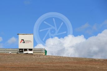 World © Octane Photographic Ltd. Formula 1 – F1 Portuguese GP. Circuit logo trackside. Autodromo do Algarve, Portimao, Portugal. Thursday 22nd October 2020.