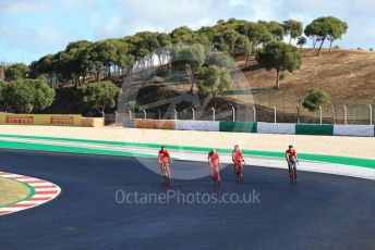 World © Octane Photographic Ltd. Formula 1 – F1 Portuguese GP, Track Walk. Scuderia Ferrari SF1000 – Charles Leclerc. Autodromo do Algarve, Portimao, Portugal. Thursday 22nd October 2020.