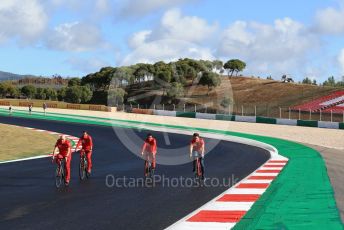 World © Octane Photographic Ltd. Formula 1 – F1 Portuguese GP, Track Walk. Scuderia Ferrari SF1000 – Charles Leclerc. Autodromo do Algarve, Portimao, Portugal. Thursday 22nd October 2020.