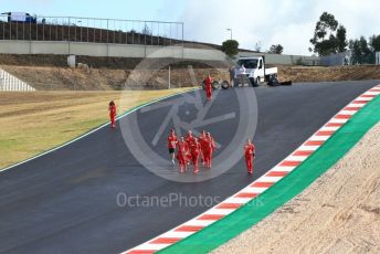 World © Octane Photographic Ltd. Formula 1 – F1 Portuguese GP, Track Walk. Scuderia Ferrari SF1000 – Sebastian Vettel. Autodromo do Algarve, Portimao, Portugal. Thursday 22nd October 2020.