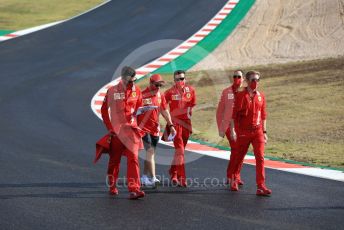 World © Octane Photographic Ltd. Formula 1 – F1 Portuguese GP, Track Walk. Scuderia Ferrari SF1000 – Sebastian Vettel. Autodromo do Algarve, Portimao, Portugal. Thursday 22nd October 2020.