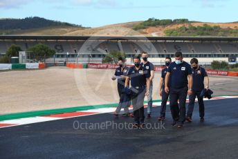 World © Octane Photographic Ltd. Formula 1 – F1 Portuguese GP, Track Walk. Scuderia AlphaTauri Honda AT01 – Daniil Kvyat. Autodromo do Algarve, Portimao, Portugal. Thursday 22nd October 2020.