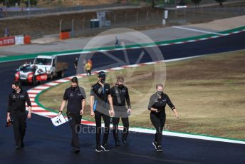 World © Octane Photographic Ltd. Formula 1 – F1 Portuguese GP, Track Walk. Williams Racing FW43 – Nicholas Latifi. Autodromo do Algarve, Portimao, Portugal. Thursday 22nd October 2020.