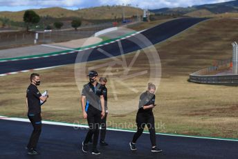 World © Octane Photographic Ltd. Formula 1 – F1 Portuguese GP, Track Walk. Williams Racing FW43 – Nicholas Latifi. Autodromo do Algarve, Portimao, Portugal. Thursday 22nd October 2020.