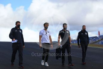 World © Octane Photographic Ltd. Formula 1 – F1 Portuguese GP, Track Walk. Scuderia AlphaTauri Honda AT01 – Pierre Gasly. Autodromo do Algarve, Portimao, Portugal. Thursday 22nd October 2020.