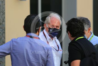 World © Octane Photographic Ltd. Formula 1 – Etihad F1 Grand Prix Abu Dhabi. Helmut Marko - advisor to the Red Bull GmbH Formula One Teams and head of Red Bull's driver development program. Yas Marina Circuit, Abu Dhabi. Friday 10th December 2021.