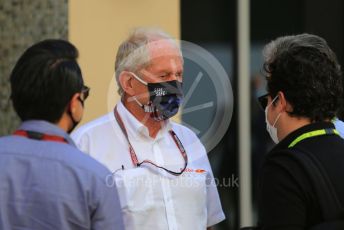 World © Octane Photographic Ltd. Formula 1 – Etihad F1 Grand Prix Abu Dhabi. Helmut Marko - advisor to the Red Bull GmbH Formula One Teams and head of Red Bull's driver development program. Yas Marina Circuit, Abu Dhabi. Friday 10th December 2021.