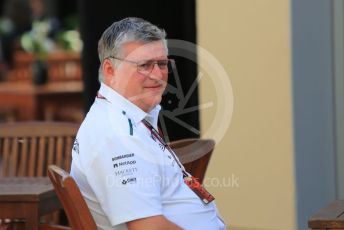 World © Octane Photographic Ltd. Formula 1 – Etihad F1 Grand Prix Abu Dhabi. Otmar Szafnauer - Team Principal of Aston Martin Cognizant F1 Team. Yas Marina Circuit, Abu Dhabi. Friday 10th December 2021.