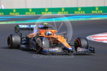 World © Octane Photographic Ltd. Formula 1 – Etihad F1 Grand Prix Abu Dhabi. McLaren F1 Team MCL35M – Lando Norris. Yas Marina Circuit, Abu Dhabi. Friday 10th December 2021 Practice 1.