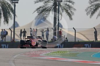 World © Octane Photographic Ltd. Formula 1 – Etihad F1 Grand Prix Abu Dhabi. Scuderia Ferrari Mission Winnow SF21 – Charles Leclerc. Yas Marina Circuit, Abu Dhabi. Friday 10th December 2021 Practice 1.