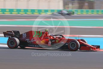 World © Octane Photographic Ltd. Formula 1 – Etihad F1 Grand Prix Abu Dhabi. Scuderia Ferrari Mission Winnow SF21 – Carlos Sainz. Yas Marina Circuit, Abu Dhabi. Friday 10th December 2021 Practice 1.