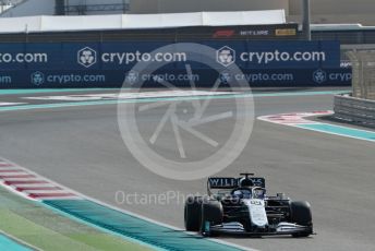 World © Octane Photographic Ltd. Formula 1 – Etihad F1 Grand Prix Abu Dhabi. Williams Racing FW 43B Reserve Driver – Jack Aitken. Yas Marina Circuit, Abu Dhabi. Friday 10th December 2021 Practice 1.