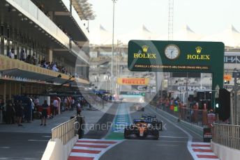 World © Octane Photographic Ltd. Formula 1 – Etihad F1 Grand Prix Abu Dhabi. McLaren F1 Team MCL35M – Lando Norris. Yas Marina Circuit, Abu Dhabi. Friday 10th December 2021 Practice 1.