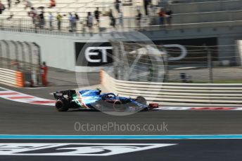 World © Octane Photographic Ltd. Formula 1 – Etihad F1 Grand Prix Abu Dhabi. Alpine F1 Team A521– Esteban Ocon. Yas Marina Circuit, Abu Dhabi. Friday 10th December 2021 Practice 1.