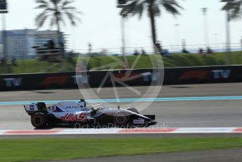 World © Octane Photographic Ltd. Formula 1 – Etihad F1 Grand Prix Abu Dhabi. Uralkali Haas F1 Team VF21 – Nikita Mazepin. Yas Marina Circuit, Abu Dhabi. Friday 10th December 2021 Practice 1.