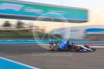 World © Octane Photographic Ltd. Formula 1 – Etihad F1 Grand Prix Abu Dhabi. Williams Racing FW 43B – George Russell. Yas Marina Circuit, Abu Dhabi. Friday 10th December 2021 Practice 2.