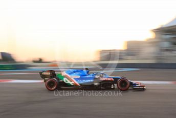World © Octane Photographic Ltd. Formula 1 – Etihad F1 Grand Prix Abu Dhabi. Alpine F1 Team A521 – Fernando Alonso. Yas Marina Circuit, Abu Dhabi. Friday 10th December 2021 Practice 2.