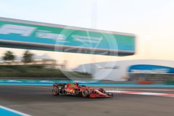 World © Octane Photographic Ltd. Formula 1 – Etihad F1 Grand Prix Abu Dhabi. Scuderia Ferrari Mission Winnow SF21 – Carlos Sainz. Yas Marina Circuit, Abu Dhabi. Friday 10th December 2021 Practice 2.