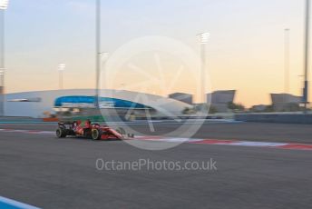 World © Octane Photographic Ltd. Formula 1 – Etihad F1 Grand Prix Abu Dhabi. Scuderia Ferrari Mission Winnow SF21 – Charles Leclerc. Yas Marina Circuit, Abu Dhabi. Friday 10th December 2021 Practice 2.