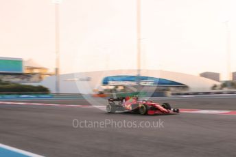 World © Octane Photographic Ltd. Formula 1 – Etihad F1 Grand Prix Abu Dhabi. Scuderia Ferrari Mission Winnow SF21 – Carlos Sainz. Yas Marina Circuit, Abu Dhabi. Friday 10th December 2021 Practice 2.