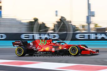 World © Octane Photographic Ltd. Formula 1 – Etihad F1 Grand Prix Abu Dhabi. Scuderia Ferrari Mission Winnow SF21 – Charles Leclerc. Yas Marina Circuit, Abu Dhabi. Friday 10th December 2021 Practice 2.