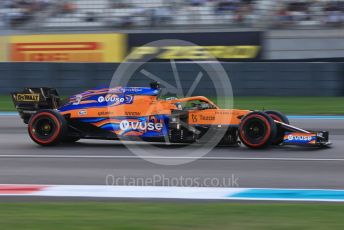 World © Octane Photographic Ltd. Formula 1 – Etihad F1 Grand Prix Abu Dhabi. McLaren F1 Team MCL35M – Daniel Ricciardo. Yas Marina Circuit, Abu Dhabi. Friday 10th December 2021 Practice 2.