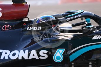 World © Octane Photographic Ltd. Formula 1 – Etihad F1 Grand Prix Abu Dhabi. Mercedes AMG Petronas F1 Team F1 W12 - Lewis Hamilton. Yas Marina Circuit, Abu Dhabi. Friday 10th December 2021 Practice 2.