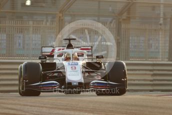 World © Octane Photographic Ltd. Formula 1 – Etihad F1 Grand Prix Abu Dhabi. Uralkali Haas F1 Team VF21 – Nikita Mazepin. Yas Marina Circuit, Abu Dhabi. Friday 10th December 2021 Practice 2.