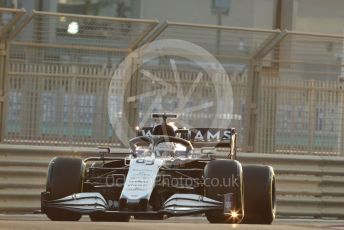 World © Octane Photographic Ltd. Formula 1 – Etihad F1 Grand Prix Abu Dhabi. Williams Racing FW 43B – George Russell. Yas Marina Circuit, Abu Dhabi. Friday 10th December 2021 Practice 2.