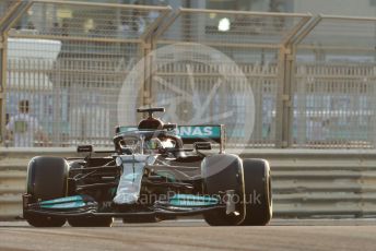 World © Octane Photographic Ltd. Formula 1 – Etihad F1 Grand Prix Abu Dhabi. Mercedes AMG Petronas F1 Team F1 W12 - Lewis Hamilton. Yas Marina Circuit, Abu Dhabi. Friday 10th December 2021 Practice 2.