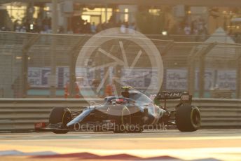 World © Octane Photographic Ltd. Formula 1 – Etihad F1 Grand Prix Abu Dhabi. Alpine F1 Team A521– Esteban Ocon. Yas Marina Circuit, Abu Dhabi. Friday 10th December 2021 Practice 2.