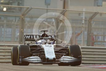 World © Octane Photographic Ltd. Formula 1 – Etihad F1 Grand Prix Abu Dhabi. Williams Racing FW 43B – George Russell. Yas Marina Circuit, Abu Dhabi. Friday 10th December 2021 Practice 2.