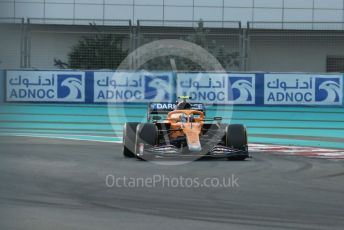 World © Octane Photographic Ltd. Formula 1 – Etihad F1 Grand Prix Abu Dhabi. McLaren F1 Team MCL35M – Lando Norris. Yas Marina Circuit, Abu Dhabi. Friday 10th December 2021 Practice 2.