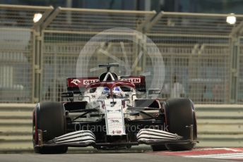 World © Octane Photographic Ltd. Formula 1 – Etihad F1 Grand Prix Abu Dhabi. Alfa Romeo Racing Orlen C41 – Kimi Raikkonen. Yas Marina Circuit, Abu Dhabi. Friday 10th December 2021 Practice 2.