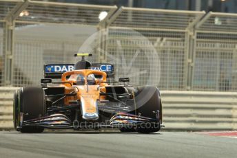 World © Octane Photographic Ltd. Formula 1 – Etihad F1 Grand Prix Abu Dhabi. McLaren F1 Team MCL35M – Lando Norris. Yas Marina Circuit, Abu Dhabi. Friday 10th December 2021 Practice 2.