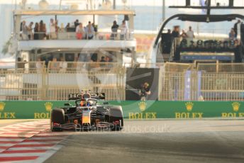 World © Octane Photographic Ltd. Formula 1 – Etihad F1 Grand Prix Abu Dhabi. Red Bull Racing Honda RB16B – Sergio Perez. Yas Marina Circuit, Abu Dhabi. Saturday 11th December 2021 Practice 3.