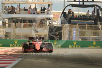 World © Octane Photographic Ltd. Formula 1 – Etihad F1 Grand Prix Abu Dhabi. Scuderia Ferrari Mission Winnow SF21 – Carlos Sainz. Yas Marina Circuit, Abu Dhabi. Saturday 11th December 2021 Practice 3.