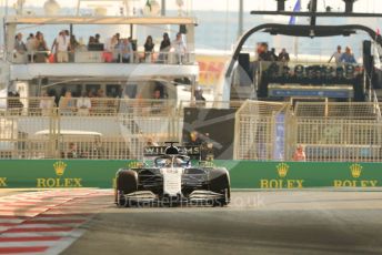 World © Octane Photographic Ltd. Formula 1 – Etihad F1 Grand Prix Abu Dhabi. Williams Racing FW 43B – George Russell. Yas Marina Circuit, Abu Dhabi. Saturday 11th December 2021 Practice 3.