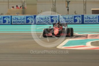 World © Octane Photographic Ltd. Formula 1 – Etihad F1 Grand Prix Abu Dhabi. Scuderia Ferrari Mission Winnow SF21 – Charles Leclerc. Yas Marina Circuit, Abu Dhabi. Saturday 11th December 2021 Practice 3.