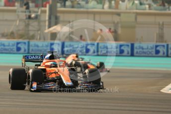 World © Octane Photographic Ltd. Formula 1 – Etihad F1 Grand Prix Abu Dhabi. McLaren F1 Team MCL35M – Daniel Ricciardo. Yas Marina Circuit, Abu Dhabi. Saturday 11th December 2021 Practice 3.