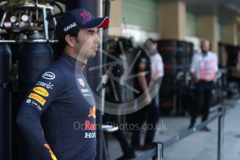 World © Octane Photographic Ltd. Formula 1 – Etihad F1 Grand Prix Abu Dhabi. Red Bull Racing Honda RB16B – Sergio Perez. Yas Marina Circuit, Abu Dhabi. Saturday 11th December 2021 Practice 3.