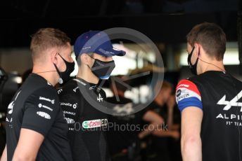 World © Octane Photographic Ltd. Formula 1 – Etihad F1 Grand Prix Abu Dhabi. Alpine F1 Team A521– Esteban Ocon. Yas Marina Circuit, Abu Dhabi. Saturday 11th December 2021 Practice 3.
