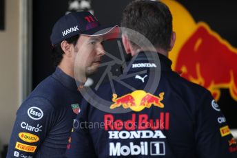 World © Octane Photographic Ltd. Formula 1 – Etihad F1 Grand Prix Abu Dhabi. Red Bull Racing Honda RB16B – Sergio Perez. Yas Marina Circuit, Abu Dhabi. Saturday 11th December 2021 Practice 3.