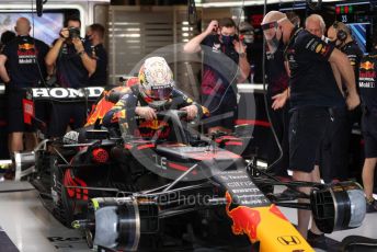 World © Octane Photographic Ltd. Formula 1 – Etihad F1 Grand Prix Abu Dhabi. Red Bull Racing Honda RB16B – Max Verstappen. Yas Marina Circuit, Abu Dhabi. Saturday 11th December 2021 Practice 3.
