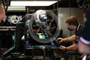 World © Octane Photographic Ltd. Formula 1 – Etihad F1 Grand Prix Abu Dhabi. Mercedes AMG Petronas F1 Team F1 W12 - Valtteri Bottas. Yas Marina Circuit, Abu Dhabi. Saturday 11th December 2021 Practice 3.