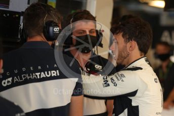 World © Octane Photographic Ltd. Formula 1 – Etihad F1 Grand Prix Abu Dhabi. Scuderia AlphaTauri Honda AT02 – Pierre Gasly. Yas Marina Circuit, Abu Dhabi. Saturday 11th December 2021 Practice 3.
