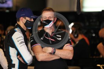 World © Octane Photographic Ltd. Formula 1 – Etihad F1 Grand Prix Abu Dhabi. Alpine F1 Team A521– Esteban Ocon. Yas Marina Circuit, Abu Dhabi. Saturday 11th December 2021 Practice 3.