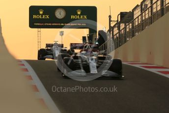 World © Octane Photographic Ltd. Formula 1 – Etihad F1 Grand Prix Abu Dhabi. Alfa Romeo Racing Orlen C41 – Kimi Raikkonen and Antonio Giovinazzi. Yas Marina Circuit, Abu Dhabi. Saturday 11th December 2021 Qualifying.