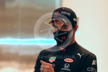 World © Octane Photographic Ltd. Formula 1 – Etihad F1 Grand Prix Abu Dhabi. Red Bull Racing Honda RB16B – Sergio Perez. Yas Marina Circuit, Abu Dhabi. Saturday 11th December 2021 Qualifying.