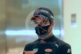 World © Octane Photographic Ltd. Formula 1 – Etihad F1 Grand Prix Abu Dhabi. Red Bull Racing Honda RB16B – Sergio Perez. Yas Marina Circuit, Abu Dhabi. Saturday 11th December 2021 Qualifying.